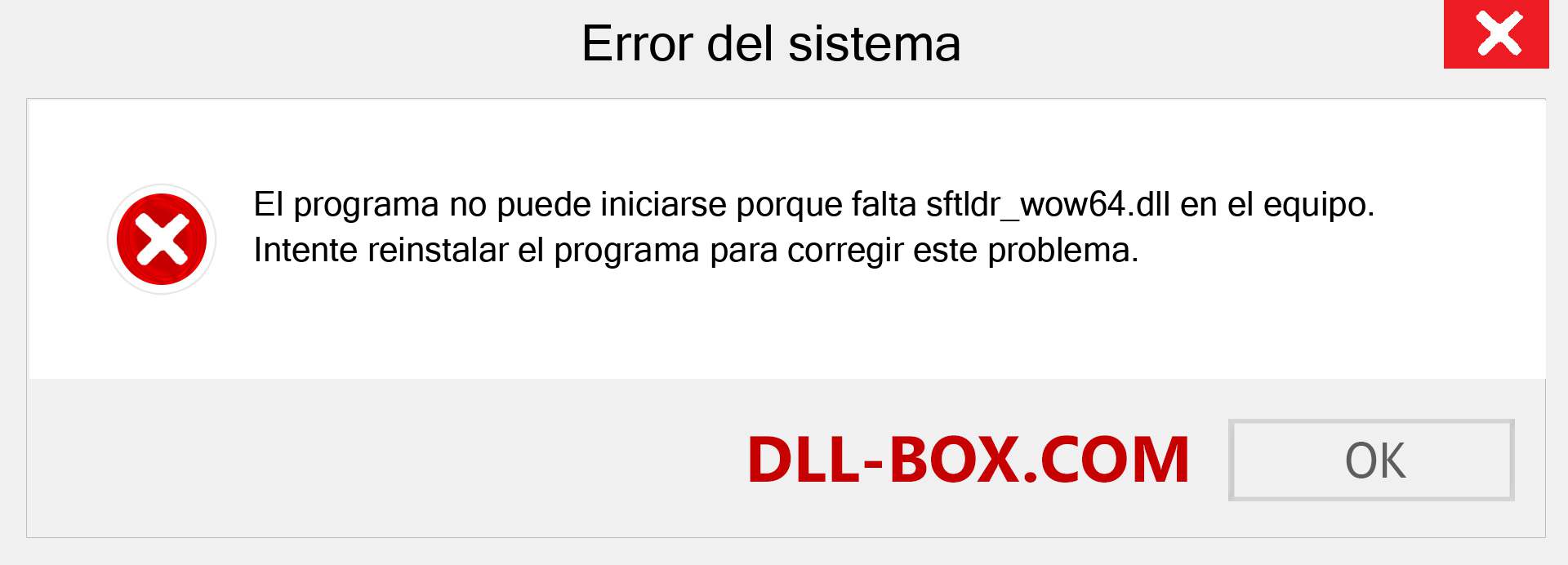 ¿Falta el archivo sftldr_wow64.dll ?. Descargar para Windows 7, 8, 10 - Corregir sftldr_wow64 dll Missing Error en Windows, fotos, imágenes